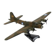 Postage Stamp Models B17E Flying Fortress My Gal Sal olive 1:155 with stand