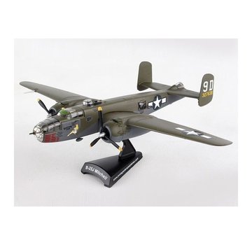 Postage Stamp Models B25J Mitchell Briefing Time 9D 327638 camo 1:100