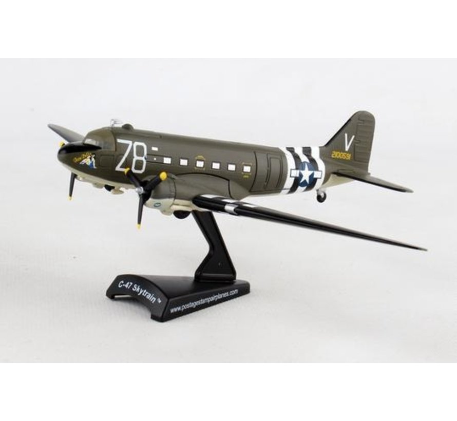 C47 Dakota USAAF D-Day Z8 V Tico Belle 1:144 with stand