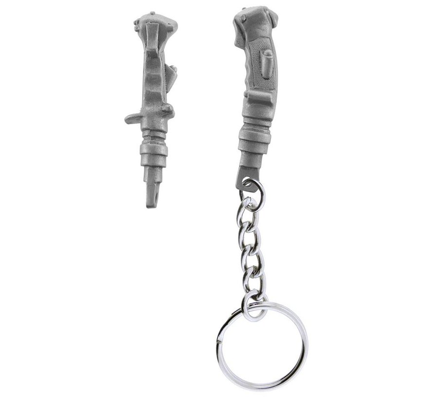 Key Chain F4 Stick Pewter