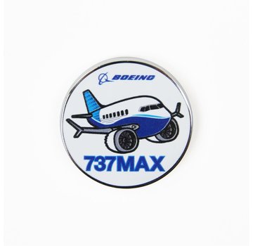 Boeing Store Pin Boeing 737MAX Pudgy