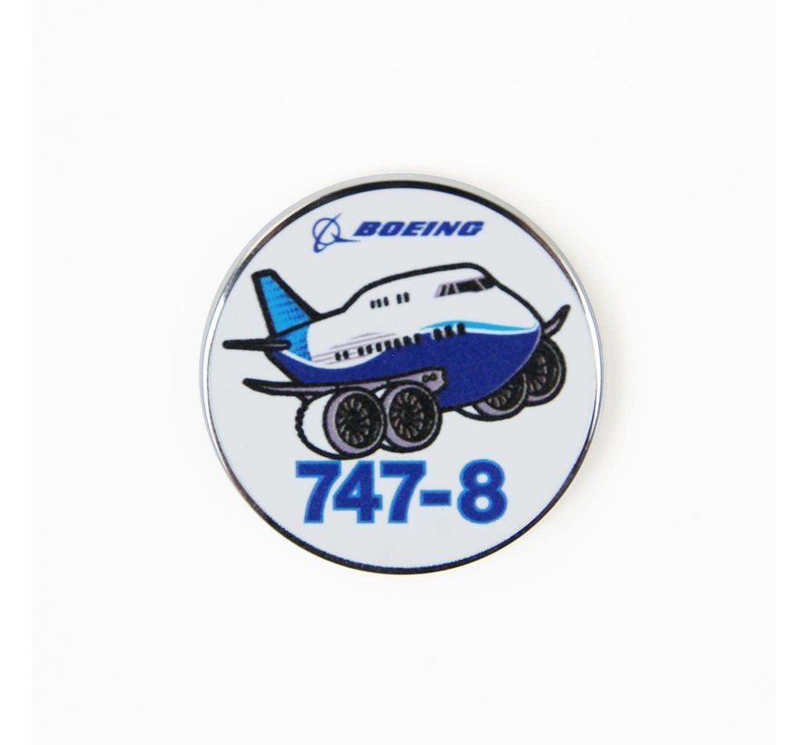 Pin Boeing 747-8 Pudgy