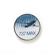 Boeing Store Pin B737 MAX Round
