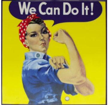 Trivet Rosie The Riveter We Can Do It