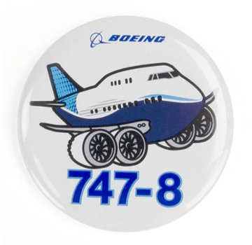 Boeing Store Button Boeing 747-8