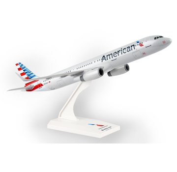 SkyMarks A321S American 2013 livery 1:150 sharklets with stand