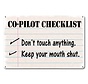 Sign Co-Pilot Checklist
