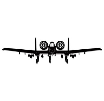 Sign A10A Thunderbolt II Silhouette Cutout metal