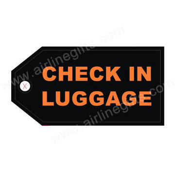 Luggage Tag Check In Luggage