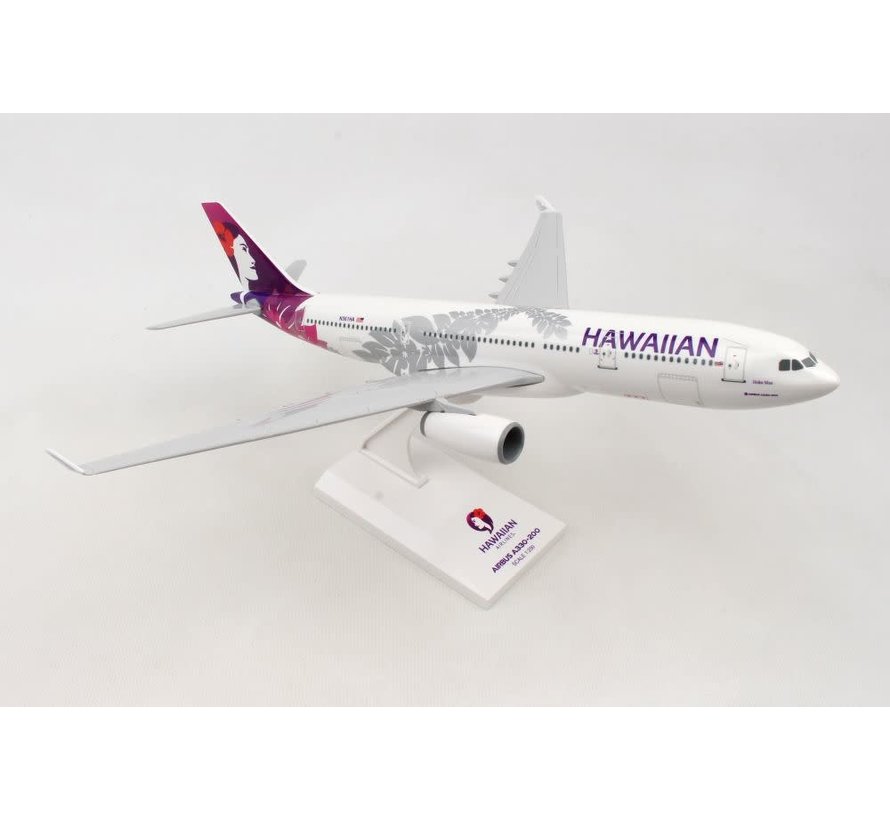 A330-200 Hawaiian 2017 New Livery 1:200 with stand