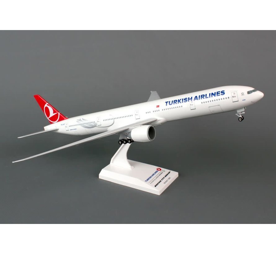 B777-300ER Turkish 1:200 with gear + stand