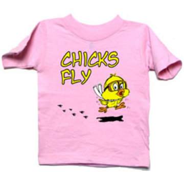 Kid's Tee Chicks Fly