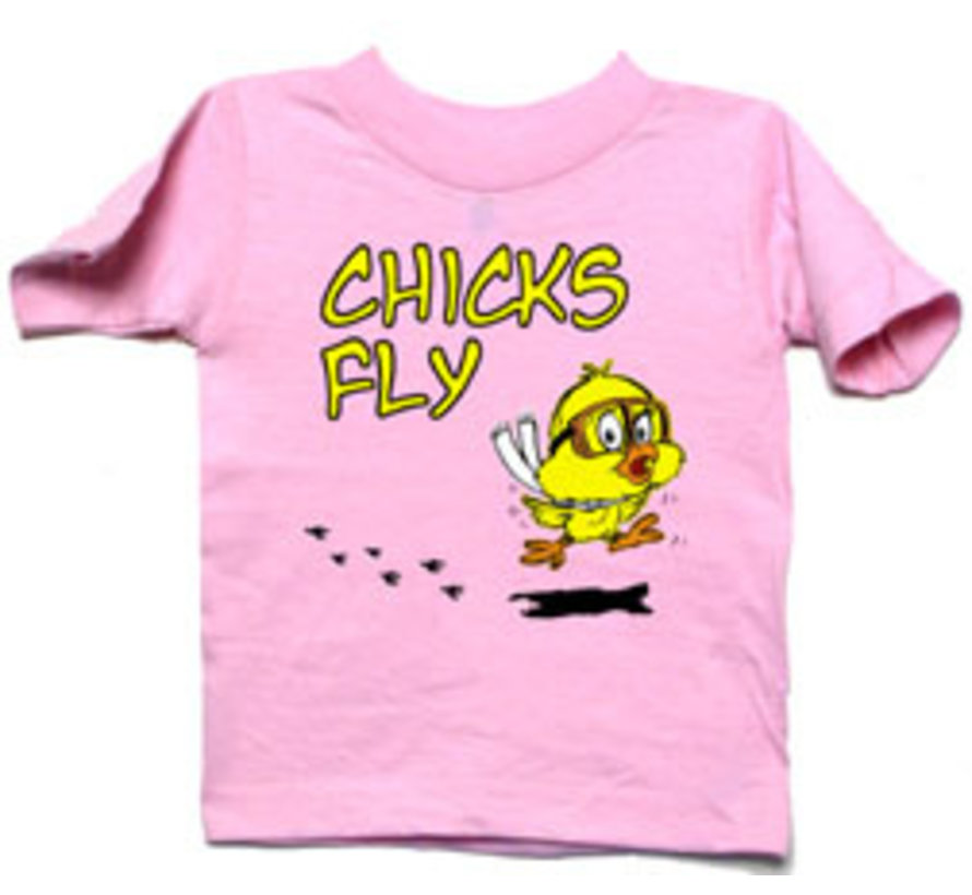 Kid's Tee Chicks Fly