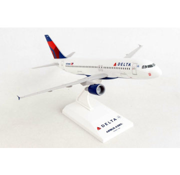 SkyMarks A320 Delta 2007 livery N376NW 1:150 with stand