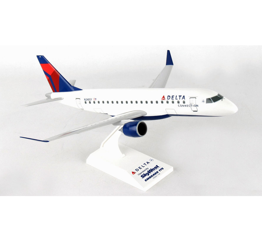 ERJ175 Delta Skywest N240SW 1:100 with stand