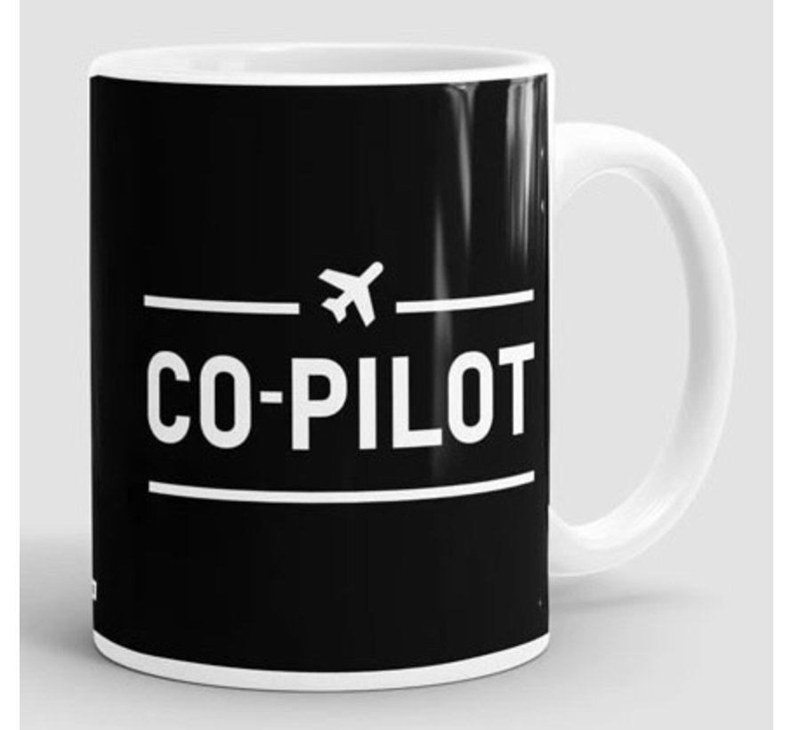 Mug Co-Pilot Black 11 oz