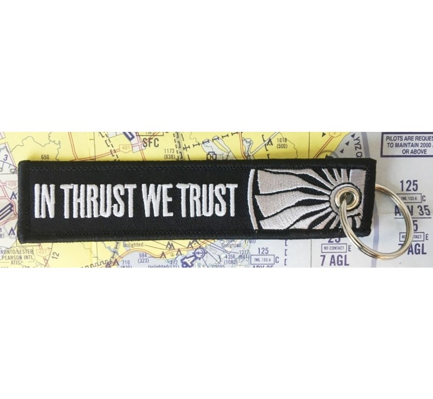 Key Chain In Thrust We Trust