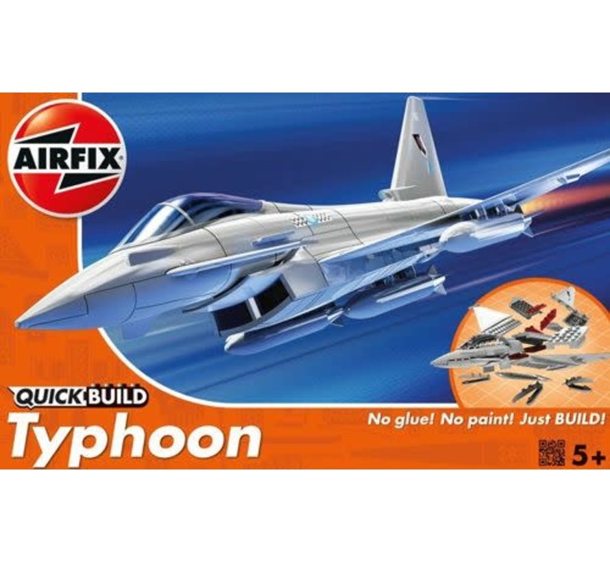 Eurofighter EF-2000A Typhoon QUICK BUILD Snap Together model
