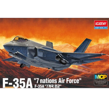Academy F35A "SEVEN NATIONS AIR FORCE" 1:72 2020 re-issue