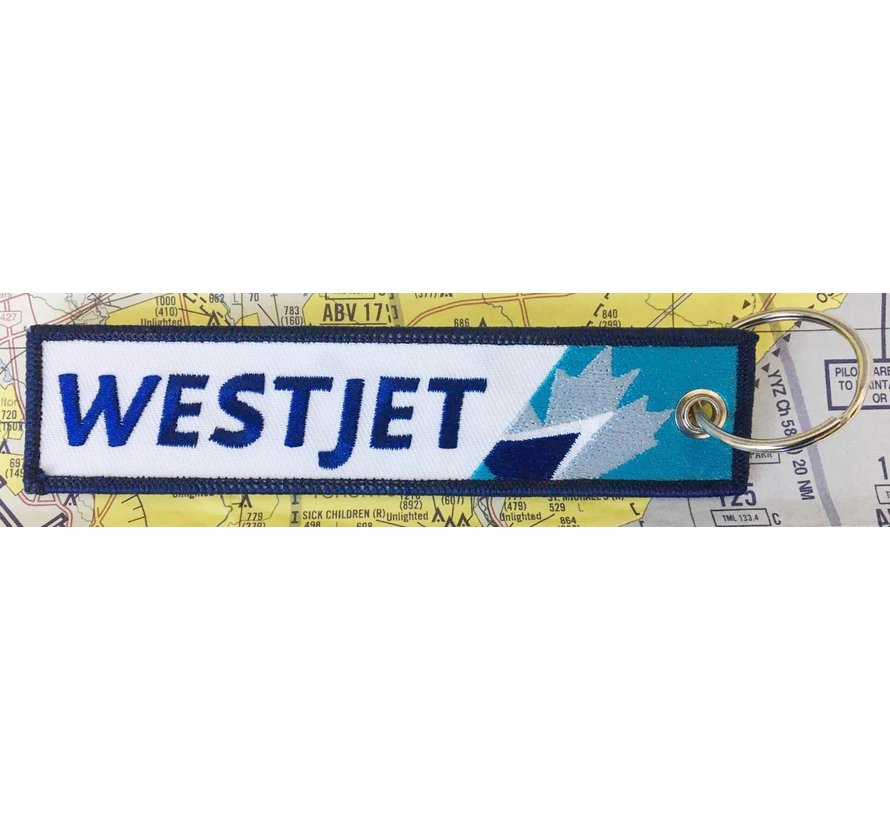 Keychain Westjet New Livery