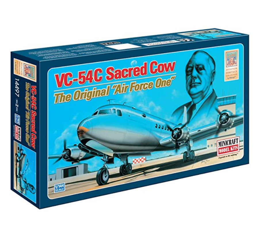 VC-54C Sacred Cow Air Force One1:144 Scale Kit