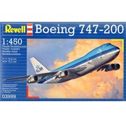 Revell Germany B747-200 KLM 1:450 [Ex-Heller]