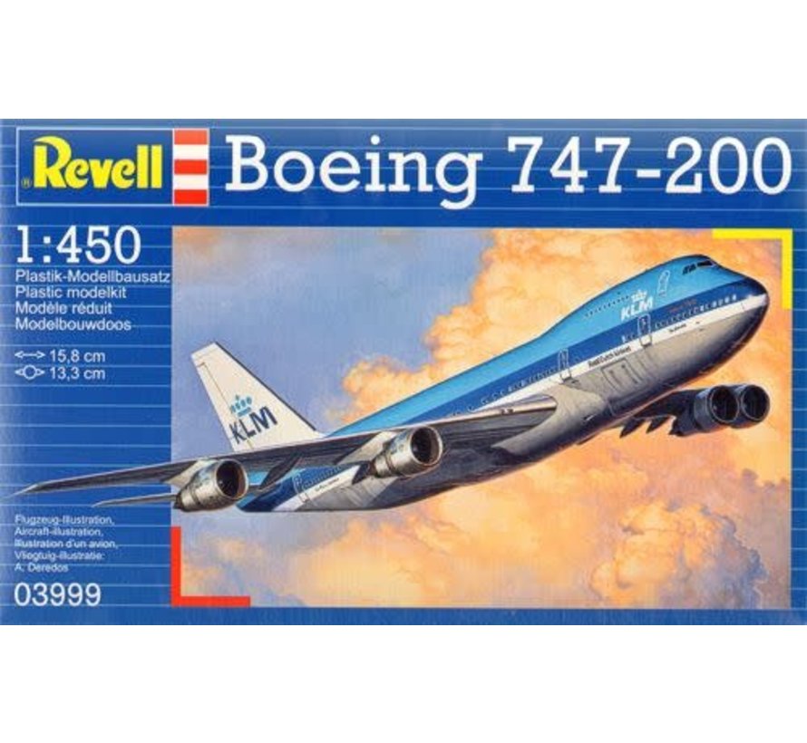 B747-200 KLM 1:450 [Ex-Heller]