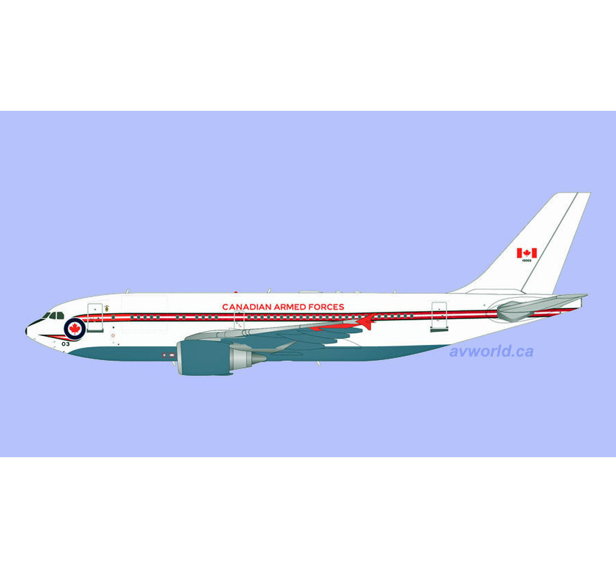 CC150 A310-300 RCAF Retro livery 15003 1:200