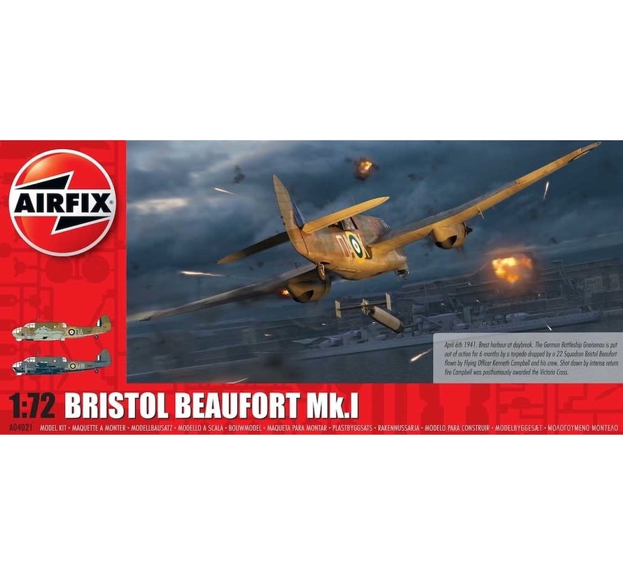 Bristol Beaufort Mk.I 1:72 NEW TOOL 2020