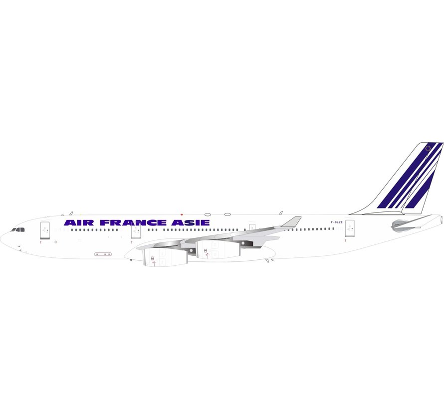 Airbus A340-200 Air France Asie F-GLZE 1:200 with stand