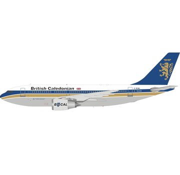 InFlight A310-200 British Caledonian Airways G-BKWU 1:200 with stand
