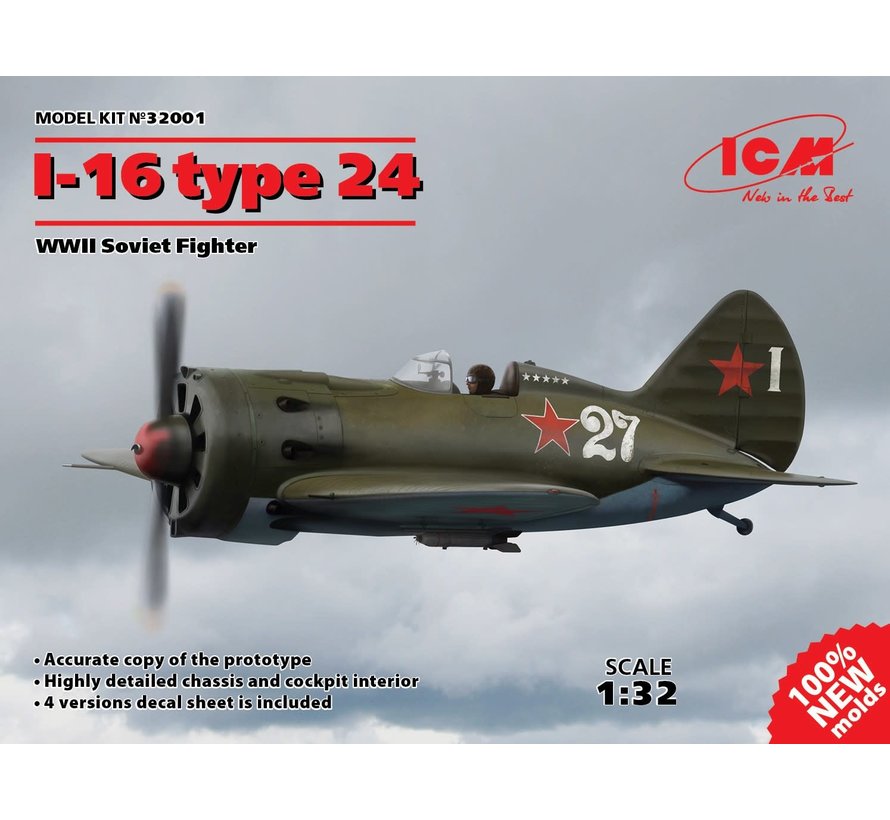 POLIKARPOV I16 TYPE 24 1:32