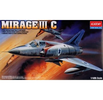 Academy Mirage IIIC Israeli AF 1:48 [Ex-AC1622]