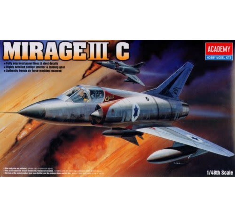 Mirage IIIC Israeli AF 1:48 [Ex-AC1622]