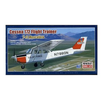 Minicraft Model Kits Cessna C172 Flight Trainer/T-41 Mescalero 1:48