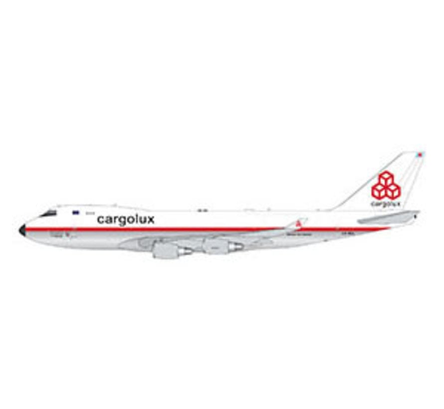 B747-400F Cargolux retro livery LX-NCL 1:400