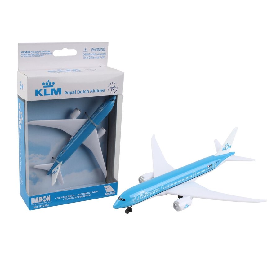 KLM B787 Dreamliner Single Plane