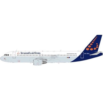 InFlight A320 Brussels Airlines OO-SNJ 1:200 with stand