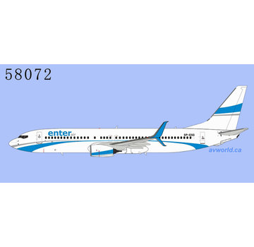 NG Models B737-800S Enter Air SP-ESG 1:400