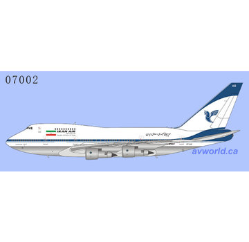 NG Models B747SP Iran Air final livery EP-IAB 1:400 (redo 2021)
