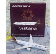 JC Wings B787-9 Dreamliner Vistara 1:400 flaps down