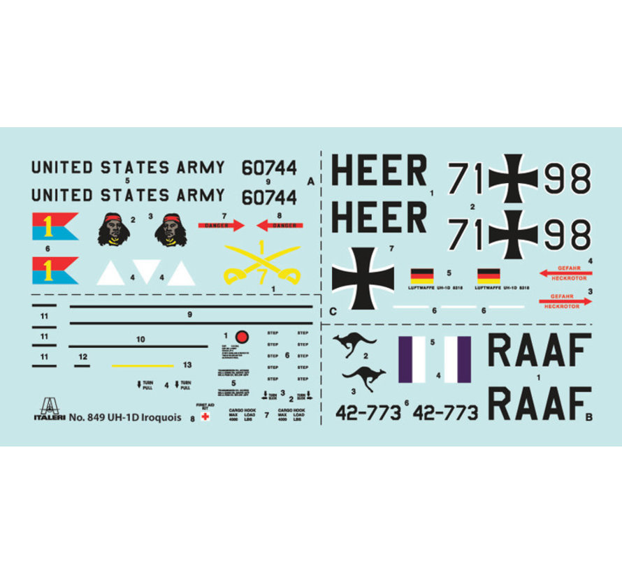 UH1D Iroquois 1:48