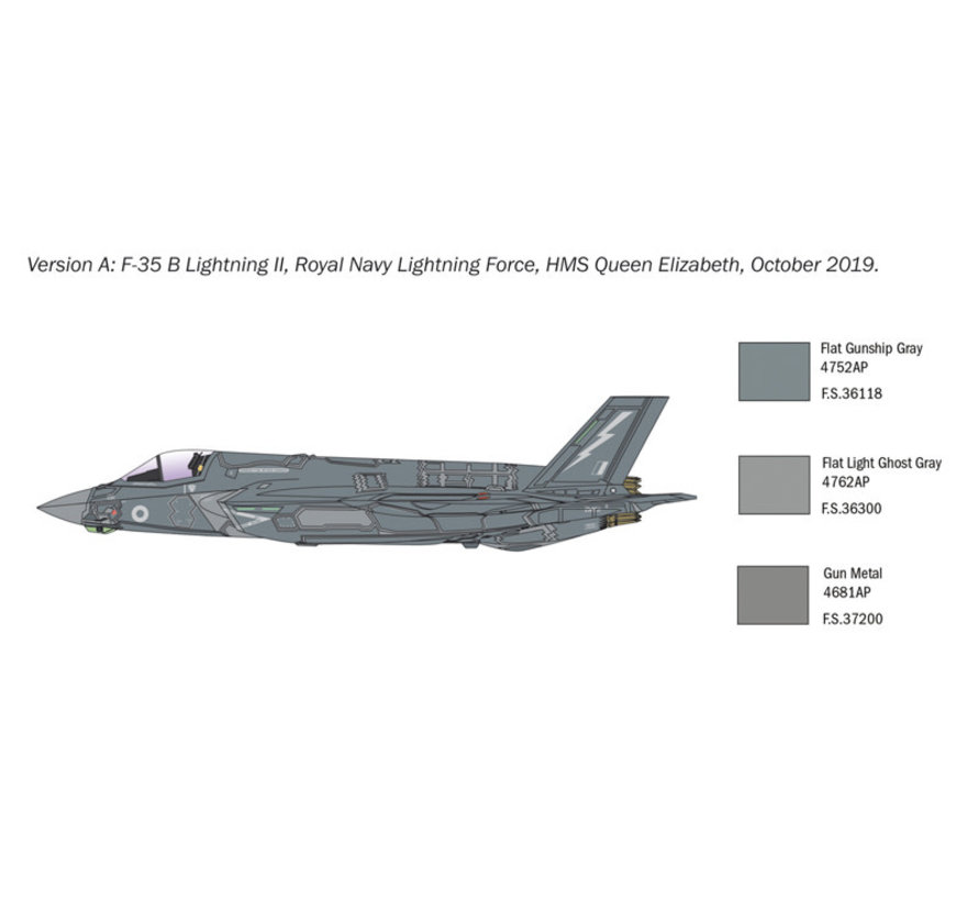 F35B Lightning II STOVL version 1:72 New tool 2019