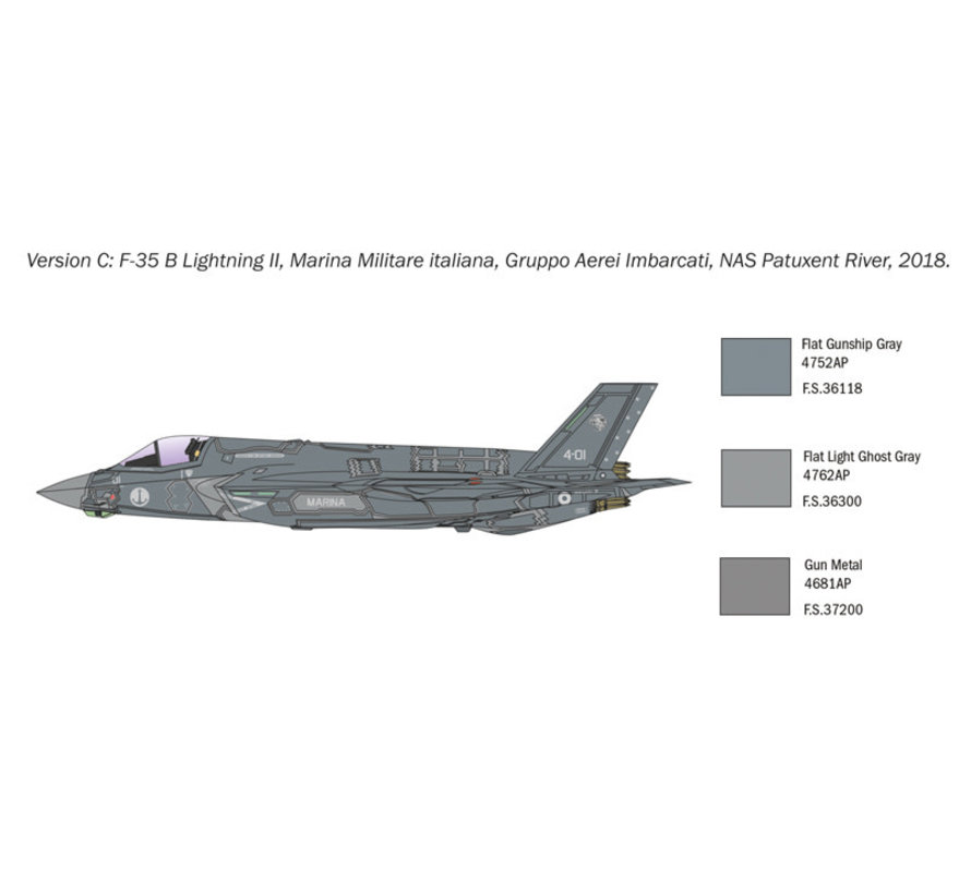 F35B Lightning II STOVL version 1:72 New tool 2019