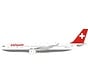 A330-200 Swissair final livery HB-IQA 1:200 with stand