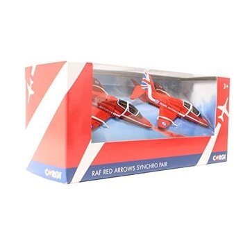 Corgi Hawk T1 Red Arrows RAF Synchro Pair 1:110
