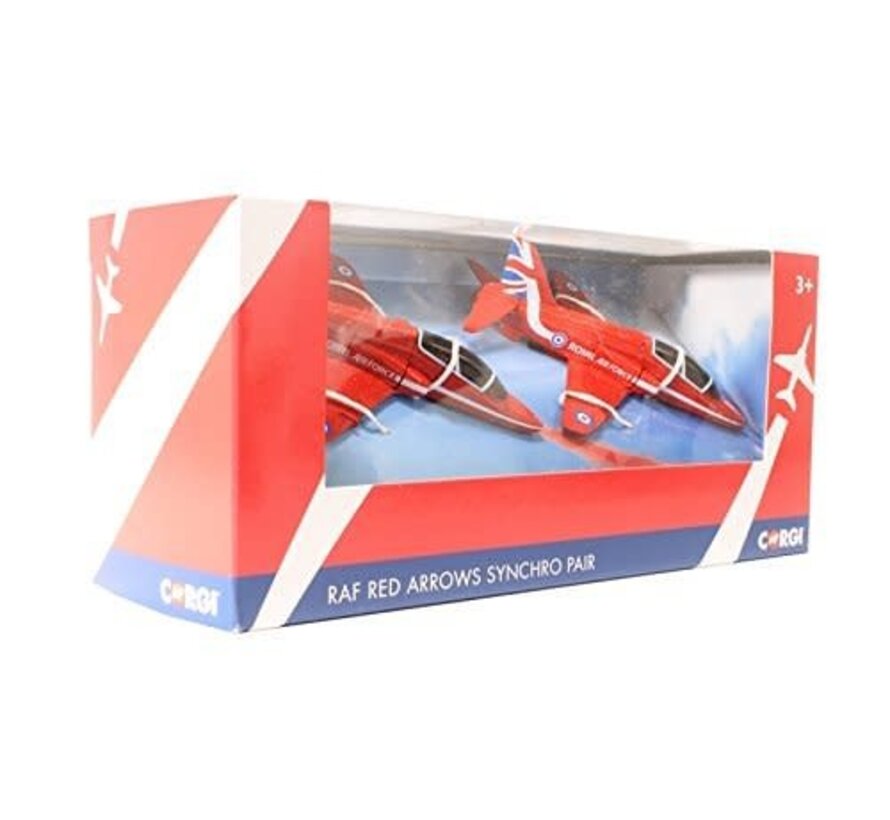 Hawk T1 Red Arrows RAF Synchro Pair 1:110