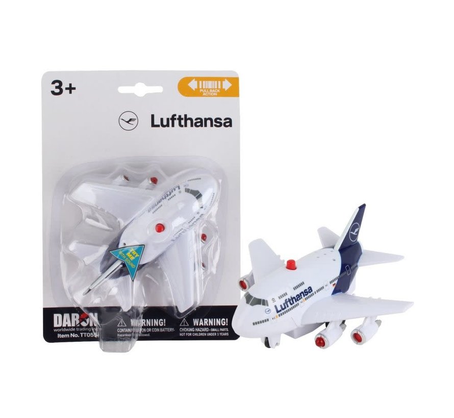 Boeing B747-8I Lufthansa Pullback With Light & Sound