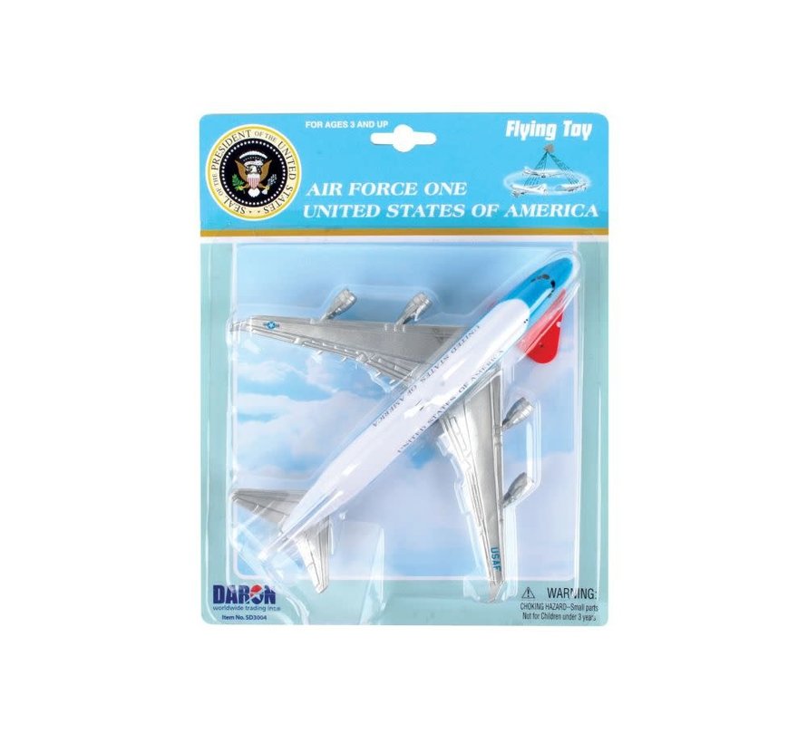 VC25 B747 Air Force One Flying Toy Plane on a String