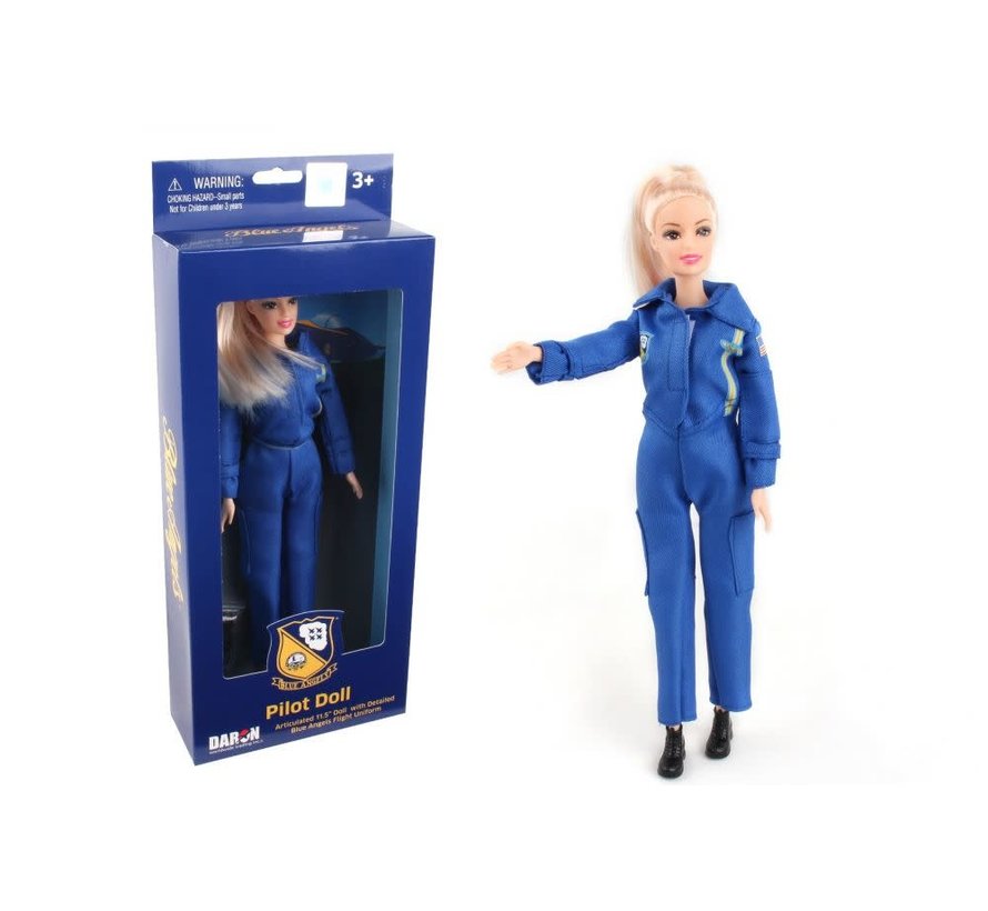 Blue Angels Female Pilot Doll